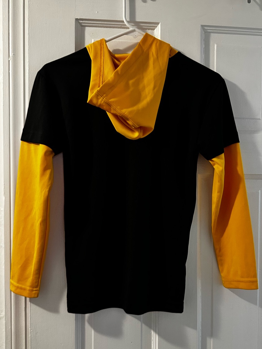 NFL Pittsburgh Steelers Black and Gold Kids Hooded lightweight shirt - Picture 2 of 4